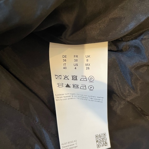 BOSS Woman Biker / Bomber Jacket - Picture 3 of 8